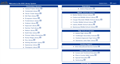 Desktop Screenshot of library.bethelsd.org